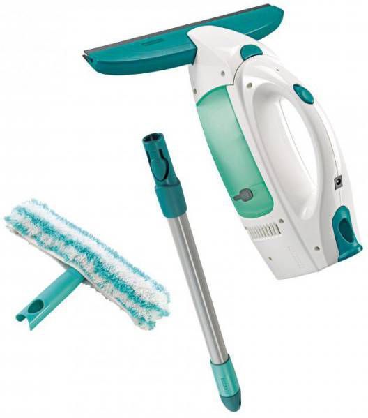 Leifheit Dry & Clean Raamzuiger Met Inwasser En Steel(43 Cm) Click System