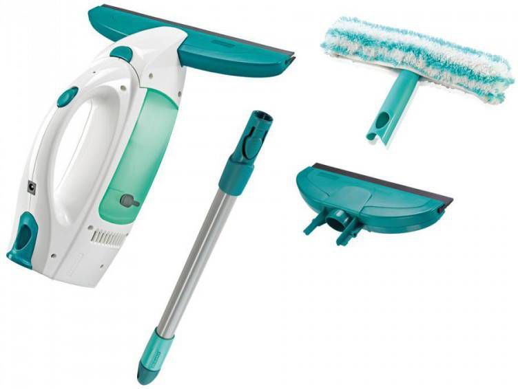 Leifheit Dry & Clean Raamzuiger compleet set met Click Systeem