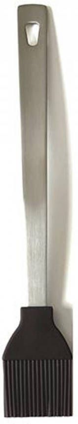 RVS / siliconen bakkwast, zwart Mastrad