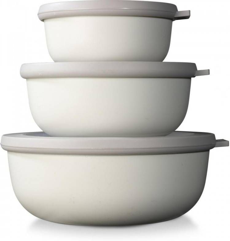 Mepal Cirqula Vershouddozen Set 350/750/1250 Nordic White