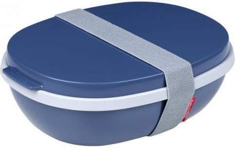 Mepal Ellipse Duo Lunchbox Nordic Denim