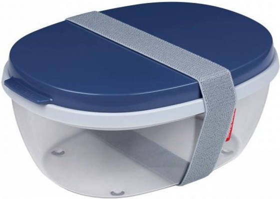 Mepal Ellipse Saladebox Nordic Denim