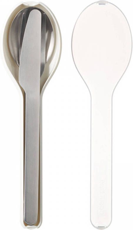 Mepal To Go Bestekset 3 delig Wit