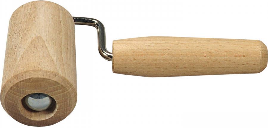Merkloos Houten Mini Bakroller/deegroller 7, 2 Cm Deegrollers