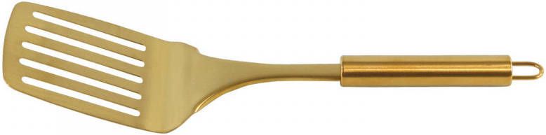 Merkloos Rvs Bakspatels/bakspanen Goud 32 Cm Keukengerei Bakspanen