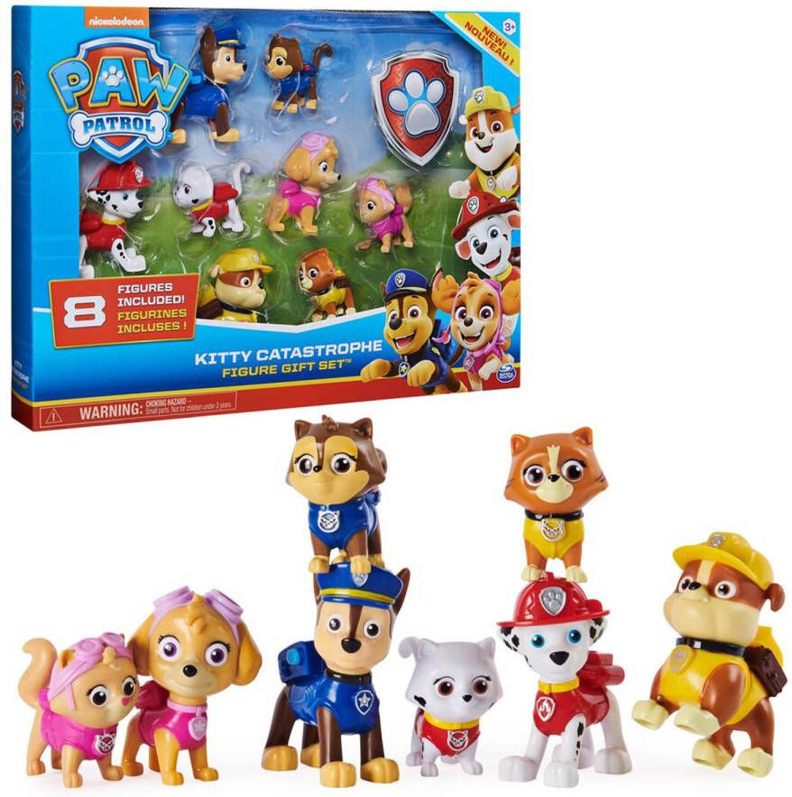 Nickelodeon Giftpack Kitty Catastrofe Paw Patrol Junior 8 delig
