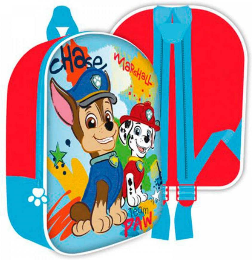 Nickelodeon Paw Patrol Chase & Marshall Junior 3d Rugzak Kinder Rugtas