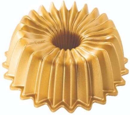 Nordic Ware Tulband Bakvorm 5 cup Brilliance Bundt Pan Premier Gold Mini Bundts