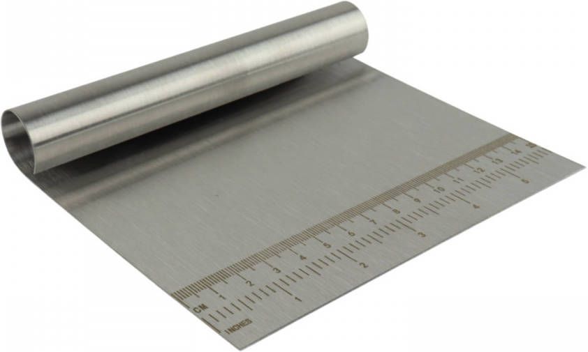 Orange85 Deegsnijder Rvs Deegsteker Schraper Pasta Snijder Deegkrabber Keukenschraper