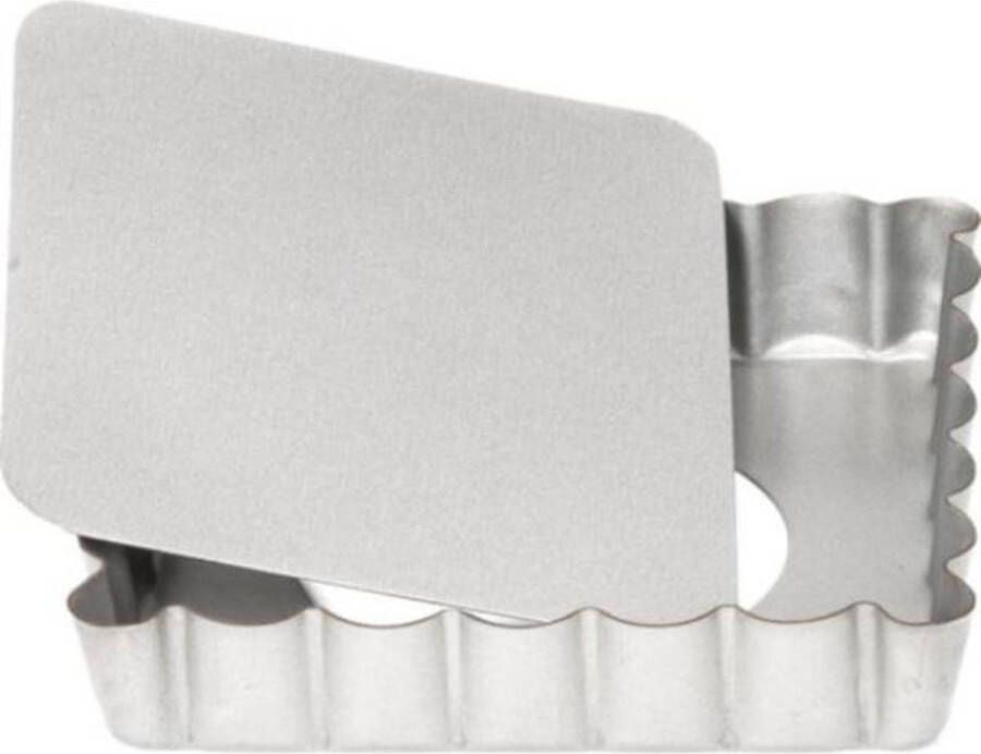 Patisse Quichevorm Mini 10 Cm Staal