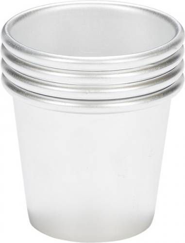 Patisse Set Timbaalvormen 4 delig Ø 6 Cm