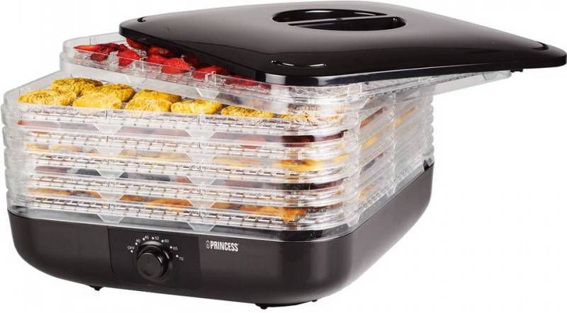 Princess Voedseldroger 350 W zwart 112380