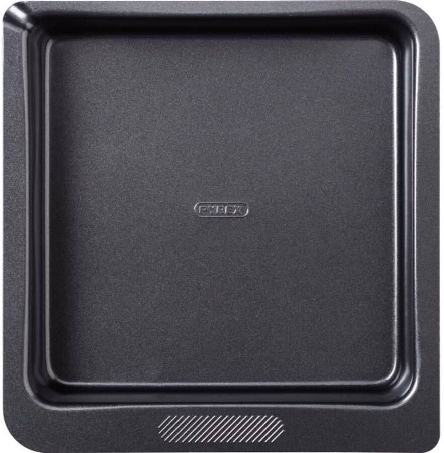 Pyrex Magic Vierkante Ovenschaal Van Metaal 24 Cm