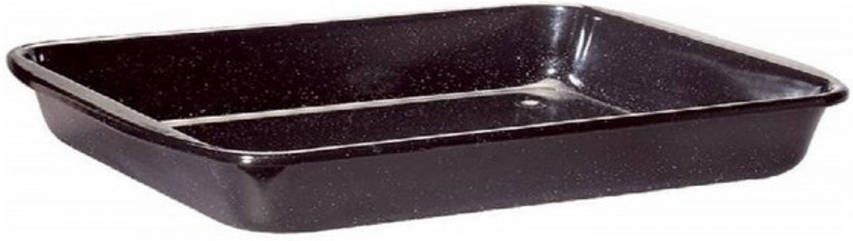 RIESS Ovenschaal Laag 42 x 33 x 4.5 cm Zwart