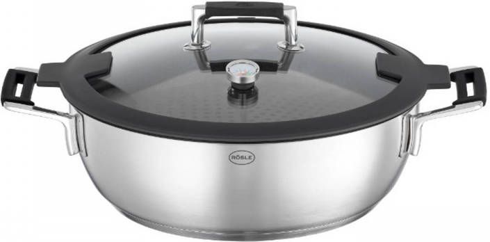Rösle Aroma Stoompan, 28 Cm, Proresist Non stick Silence Pro