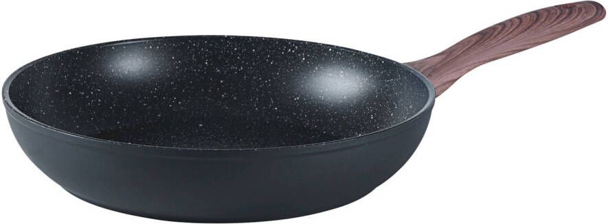 Sambonet Koekenpan Rock &apos, N&apos, Rose Zwart ø 28 Cm