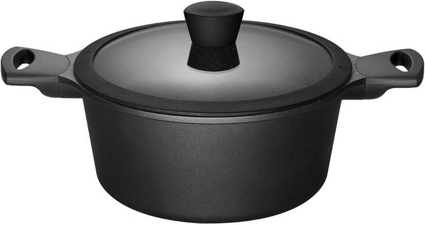 Sola Braadpan Fair Cooking Ø 24 Cm Zwart/wit Inclusief Deksel