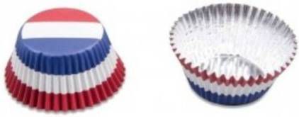 Enjoy2Cook Cupcakevorm Nederlandse Vlag 50 Stuks Städter