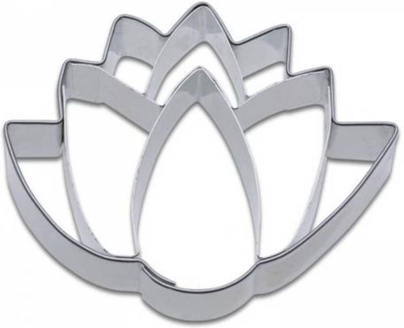 Enjoy2Cook Uitsteker Rvs Lotus Bloem 6 Cm Städter