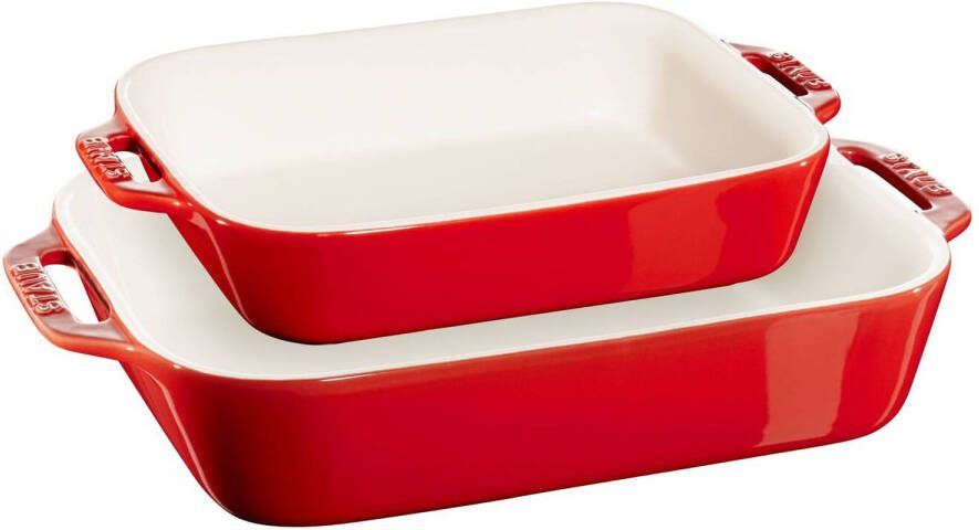 Staub Ceramique Ovenschotelset 2 Delig 20 Cm 27 Cm