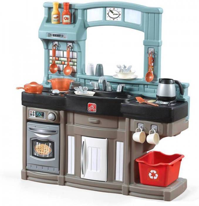 Step2 Speelkeuken Elegant Edge Kitchen 167 Cm 78 Delig Receptenvandaag Nl Webshop