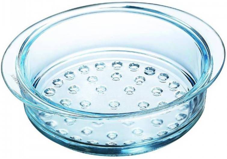Pyrex Stoommand Met Deksel Ø20 Cm