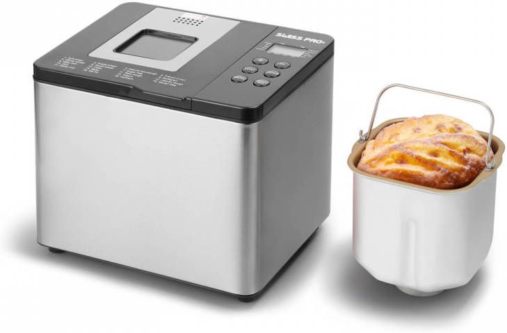 Swiss Pro+ Broodbakmachine 550w Zilver Broodmaker