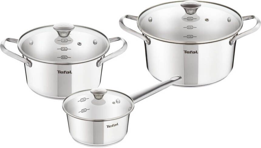Tefal Simpleo 3 delige Kookpannenset