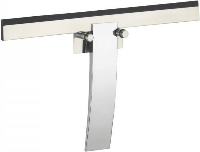 Douche Concurrent Douchewisser Gela Woodynox Verchroomd RVS Zwart 24x16cm