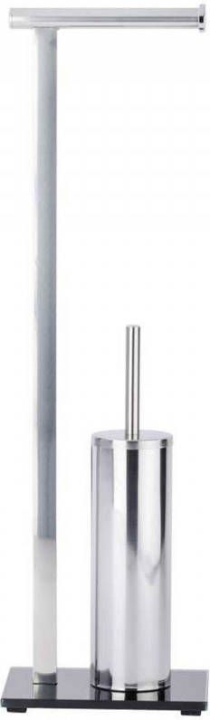 Wenko Toiletrolhouder Lava 21 X 71 X 17 Cm Rvs Zilver
