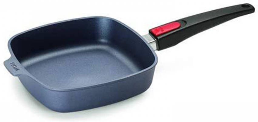 Woll Vierkante koekenpan 22 cm | Diamond lite Induction