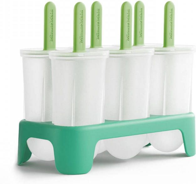 Zoku Icepopmaker, Set Voor Zes Ijsjes, Groen Minute Maid