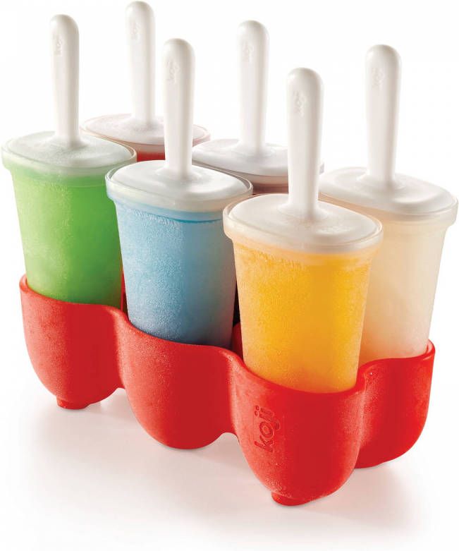 Zoku Koji Icelolly Pop Maker Ijsmaker Classic Rood