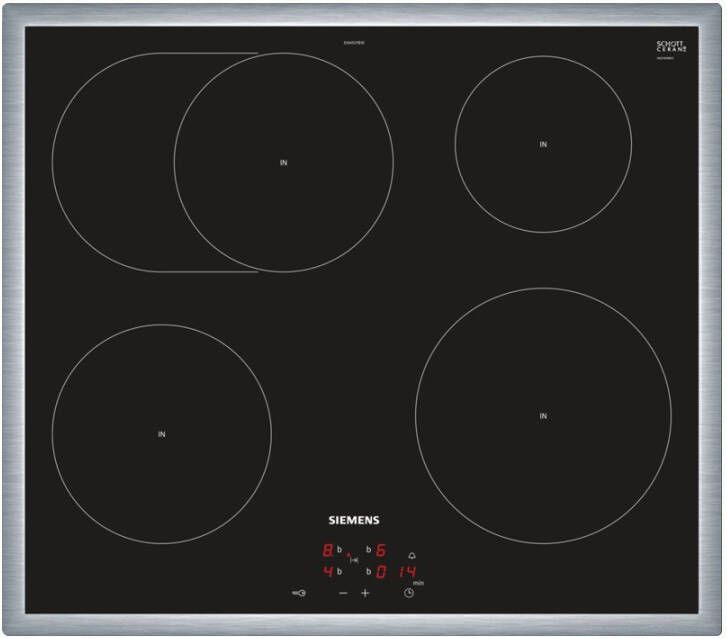 Siemens EI645CFB1E iQ300 inductie kookplaat t.b.v. inbouwfornuis