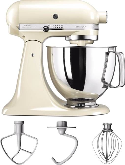 KitchenAid Artisan Mixer 5KSM125 Amandelwit