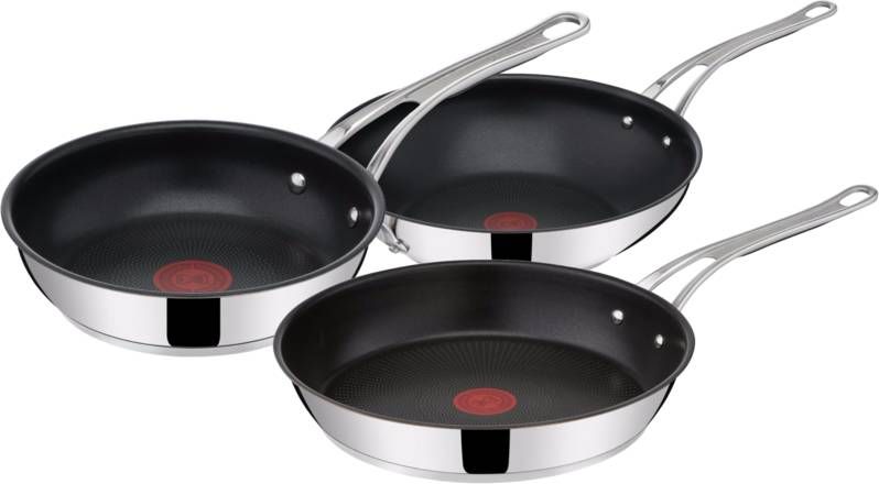 Tefal Cook's Classic by Jamie Oliver Koekenpannenset 24 + 28 cm + Wokpan 28 cm