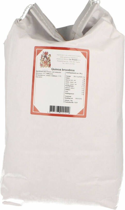 Le poole 3x Quinoa Broodmix 5 kg