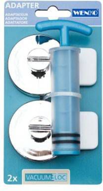Wenko Wandhouder Vacuüm Loc®, adapter premium/Classic/stijl met speciale lijm