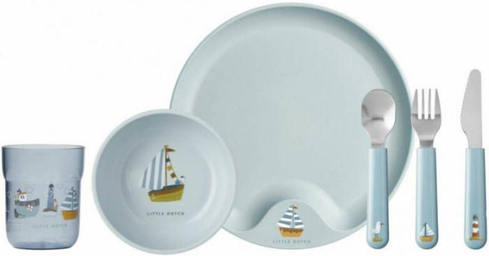 Mepal Kinderservies Mio 6 delig Little Dutch Sailors Bay