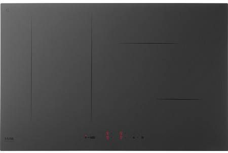 ETNA Matte inductiekookplaat 1/2 fase 80 cm KIF680DS