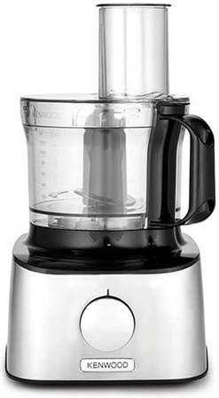 Kenwood Kenwoord compacte keukenmachine FDM307SS Zwart::Zilverkleur