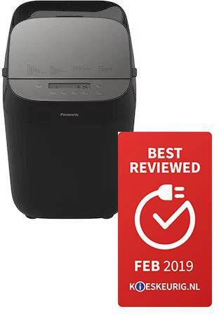 Panasonic SD ZD2010KXH Broodbakmachine Zwart