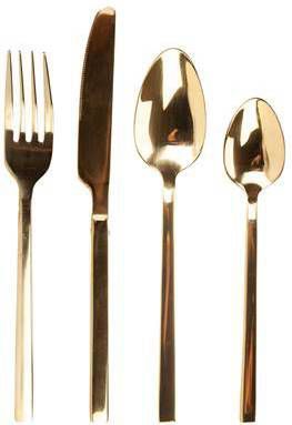 Cosy&Trendy Retrobestek set 24-delig Goud