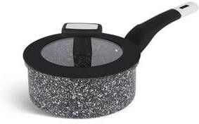 EDENBERG Edënbërg Stonetec Line Steelpan Keramisch 18 Cm 3 laags Anti aanbaklaag!