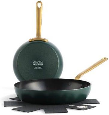 GreenPan Craft Koekenpannenset Groen 2 delig