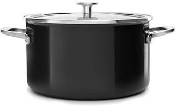 KitchenAid Steel Core Enamel Kookpot met deksel 24cm 6L