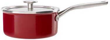 KitchenAid Steel Core Enamel Steelpan met deksel 18cm 2L