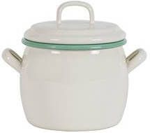 Kockums Kookpan met deksel Crème, 0, 7 L