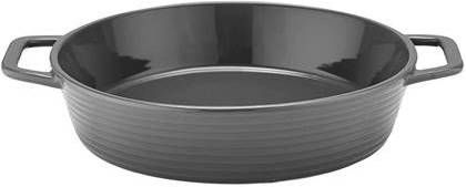 Ladelle Ovenschaal met Handgrepen, Ø25 cm, Grijs | Homeste