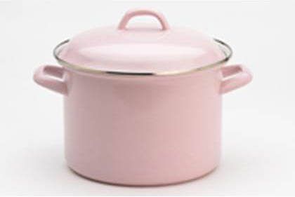Lite-body Lite Body Soeppan/Stamppotpan Ø 22/6 l Emaille Roze Inductie